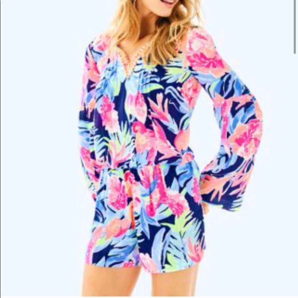 Lilly Pulitzer Ariele Romper XL